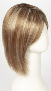 NUTMEG F | Rooted Dark with Honey Brown base with Platinum Blonde highlight