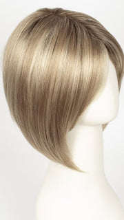 MOCHA H | Rooted Dark with Medium Ash Blonde with Platinum Blonde highlight