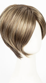 CHOC FROST R | Rooted Dark with a Dark Brown Base with Honey Blonde and Platinum highlights