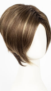 ICED MOCHA R | Rooted Dark with Medium Brown blended with Light Blonde highlights
