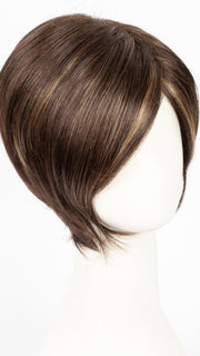 JAVA FROST | Dark Brown base with Gold Blonde and Light Auburn evenly highlighted