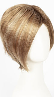 NUTMEG R | Rooted Dark Honey Brown Base with Strawberry Blonde Highlights