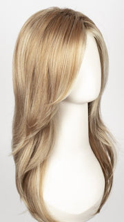 NUTMEG F | Rooted Dark with Honey Brown base with Platinum Blonde highlight