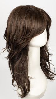 GINGER-BROWN | Medium Auburn and Medium Brown evenly blend							