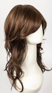 GINGER-H | Medium Brown and Light Auburn highlight