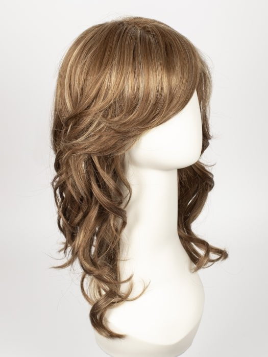 MAPLE-SUGAR |  Light Honey Brown base with Strawberry Blonde highlights