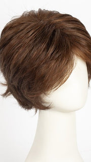 GINGER-HIGHLIGHT | Medium Brown with Light Auburn highlights