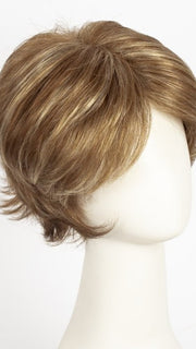 MAPLE-SUGAR | Light Honey Brown base with Strawberry Blonde highlights