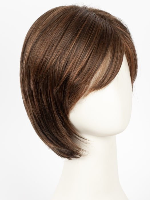 GINGER-HIGHLIGHT | Medium Brown with Light Auburn highlights