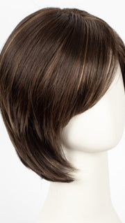 COFFEE-LATTE | Dark Brown with evenly blended Honey Brown highlights