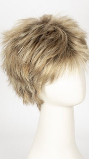 CREAMY-TOFFEE-R | Rooted Dark Blonde  Evenly Blended with Light Platinum Blonde and Light Honey Blonde