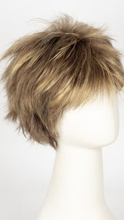 MOCHACCINO-R | Rooted Medium Warm Blonde with Chocolate Undertones and Creamy Blonde Highlights
