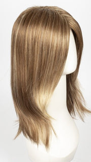 MAPLE-SUGAR | Light Honey Brown base with Strawberry Blonde highlights