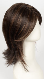 COFFEE-LATTE | Dark Brown with Evenly Blended Honey Brown Highlights