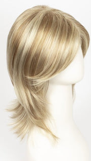 CREAMY-TOFFEE | Light Platinum Blonde and Light Honey Blonde evenly blended