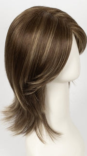 ICED MOCHA | Medium Brown Base Blended with Light Blonde Highlights
