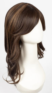 FS4/27 | 80% Medium Dark Brown with 20% Honey Blonde Frost