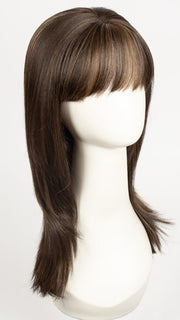 FS4/27 | 80% Medium Dark Brown with 20% Honey Blonde Frost