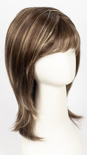 CKISSRT4 | Golden Brown w/Copper Blonde Highlights & Dark Brown Roots