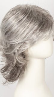 R51LF60 | Off Black w/75% Grey Lightening to Gold Blonde Mix in Front