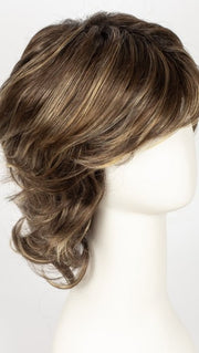CKISSRT4 | Golden Brown w/Copper Blonde Highlights & Dark Brown Roots
