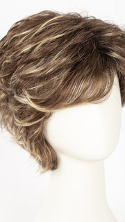 CKISSRT4 | Golden Brown w/Copper Blonde Highlights & Dark Brown Roots