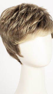 RH12/26RT4 | Light Brown w/Fine Golden Blonde Highlights And Dark Roots