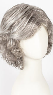 R51LF60 | Off Black w/75% Grey Lightening to Gold Blonde Mix in Front