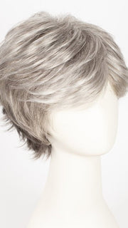 R51LF60 | Off Black w/75% Grey Lightening to Gold Blonde Mix in Front