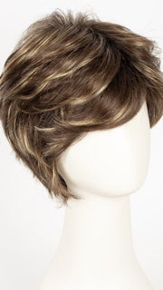 CKISSRT4 | Golden Brown w/Copper Blonde Highlights & Dark Brown Roots