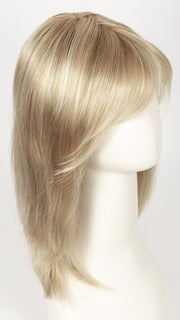GL14-22SS SS SANDY BLONDE | Dark golden blonde base blends into multi-dimensional tones of medium gold blonde and light beige blonde