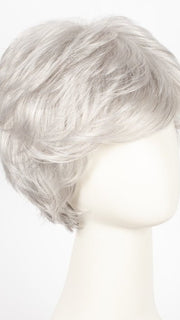 G60+ BURNISHED SNOW | Lightest brown with 90% gray base w/ silvery white highlights