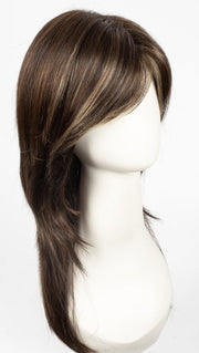 CHOCOLATE-SWIRL | Dark Brown Base Evenly Blended with Light Auburn and Honey Blonde