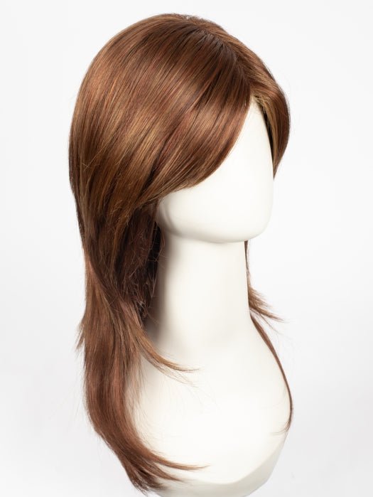 CINNAMON-SWIRL | Dark Red Based with Chocolate Brown and Dark Blondes Highlights