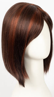 CHERRY COLA | Dark Auburn base color with brighter Red chunk highlights