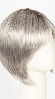 DARK SNOW ROOTED 56.48.60 | Lightest Blonde and Lightest Brown with Pearl White and Grey Blend with Shaded Roots