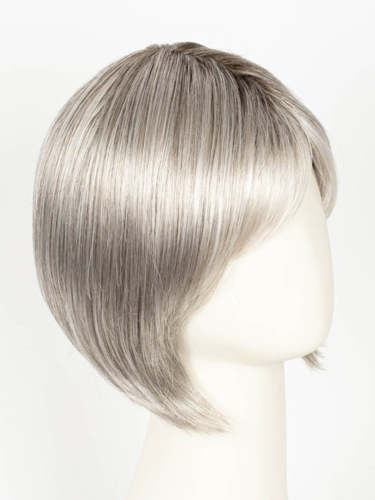 DARK SNOW ROOTED 56.48.60 | Lightest Blonde and Lightest Brown with Pearl White and Grey Blend with Shaded Roots