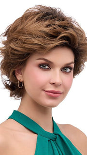 CINNAMON TOFFEE | Neutral to Warm Light Brown with Dark Brown Roots