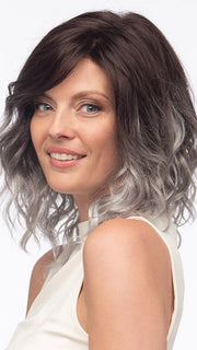 AVALON by Estetica in GRAYDIENT-STORM | Dark Brown Roots that Melt into Light Gray and Silver Tones Towards the Ends PPC MAIN IMAGE FB MAIN IMAGE
