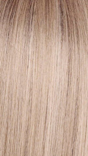 BILLIONAIRE-BLOND | A chic, sophisticated shade with a rich mocha root melting into beige, ash, and cream blond tones. Face-framing cream and white blond highlights add a refined, upscale finish.