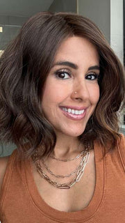 Lorena @faux.hurr.lifee is wearing NYX by RENE OF PARIS in GINGER-BROWN | Medium Auburn Evenly Blended with Medium Brown