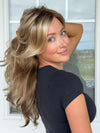 Steph B. @wigswithsteph wearing AMBER by JON RENAU in color 12FS12 MALIBU BLONDE | LIght Gold Brown, Light Natural Gold Blonde, Pale Natural Gold-Blonde Blend, Shaded with Light Gold Brown
