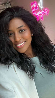 Model is wearing Orlando-V by Vivica Fox in color 2 | Dark Brown