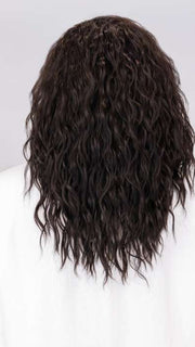 Model is wearing Orlando-V by Vivica Fox in color 2 | Dark Brown