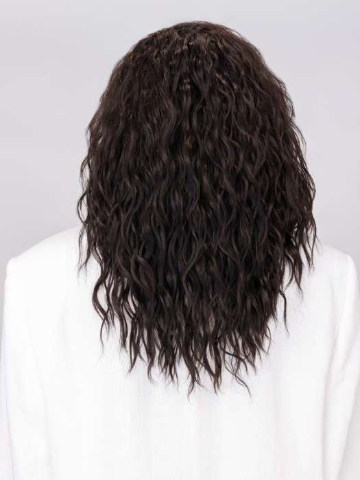 Model is wearing Orlando-V by Vivica Fox in color 2 | Dark Brown