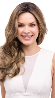 HONEY BREEZE | A blend of Cool, Honey Blonde and Multi-Dimensional Medium Brown with Darker Brown Roots