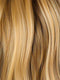 Bronzed Honey-R  | A perfect blend of rich, warm golden blond and medium chocolate brown tones, complemented by a dark chocolate root that adds a luxurious, dimensional effect. 
