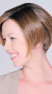 The partial monofilament top and temple-to-temple lace front allow for versatile styling