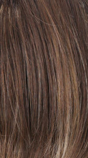 CKISSRT4 | Golden Brown w/Copper Blonde Highlights & Dark Brown Roots