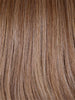 CARAMEL TOFFEE BLONDE-R  | Toffee is a warm, dimensional shade blending medium brown with golden blonde and caramel highlights. Softly rooted for a natural, sun-kissed finish.